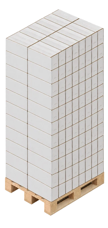Minis & multipacks: arranged EUR pallet with 176 cases